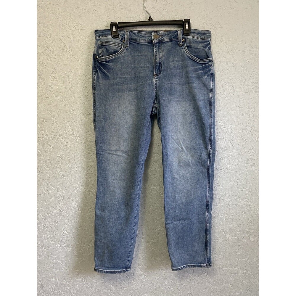 KUT From The Kloth Size 16 Slim Straight Leg Jeans A5